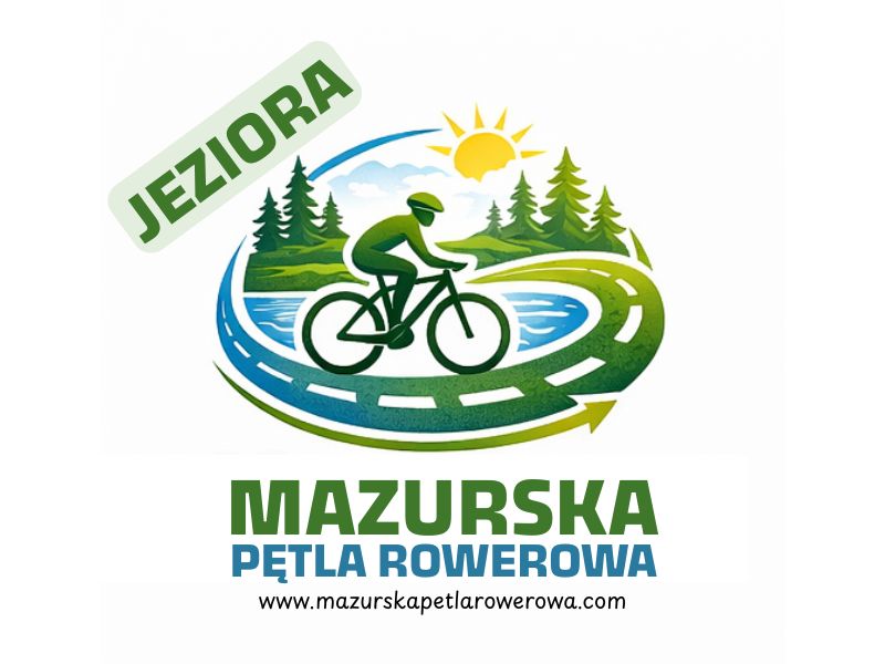 Największe jeziora na trasie Mazurskiej Pętli Rowerowej