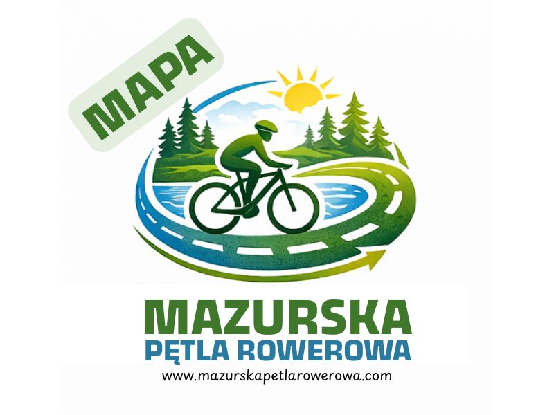 Mazurska pętla rowerowa mapa
