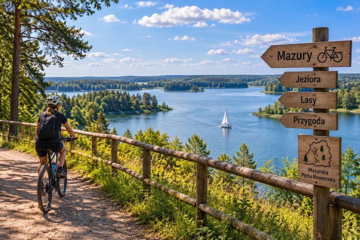 Mazury rowerem