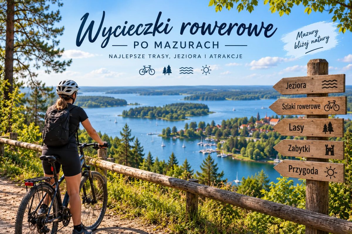 Wycieczki rowerowe po Mazurach
